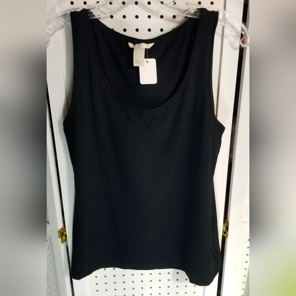 H & M Basics black tank